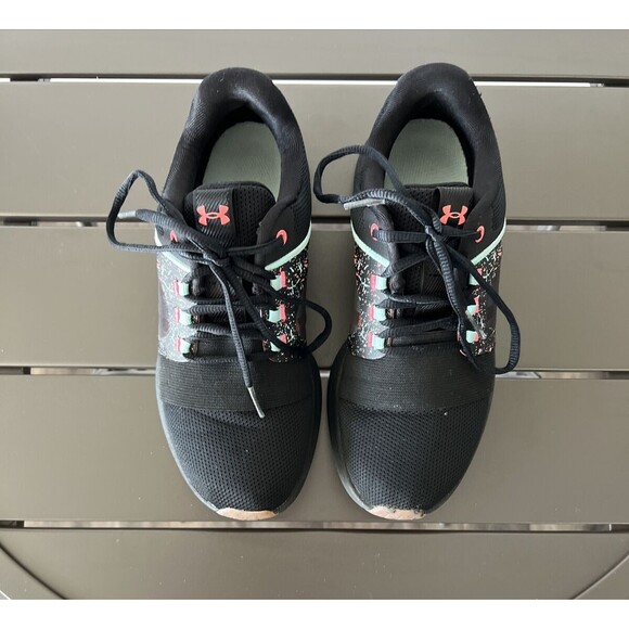 Under Armour Shoes Women 7 Charged Breathe Bliss Low Top Lace Up Run Gym Sneaker - Picture 4 of 9